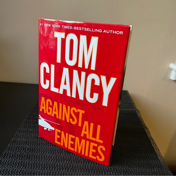 First Edition Hardcover “Against All Enemies” Tom Clancy 2011 1st Print - Picture 2 of 10